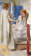 Dante Gabriel Rossetti Ecce Ancilla Domini (mk28) Germany oil painting artist